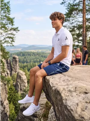Pantaloni scurți funcționali premium pentru bărbați ALTISPORT VOJ/ALM021KRA01 OBICEIURI