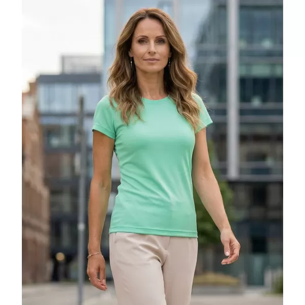  Tricou funcțional de damă ALTISPORT NoPrint NP/ALW041 MENTĂ 