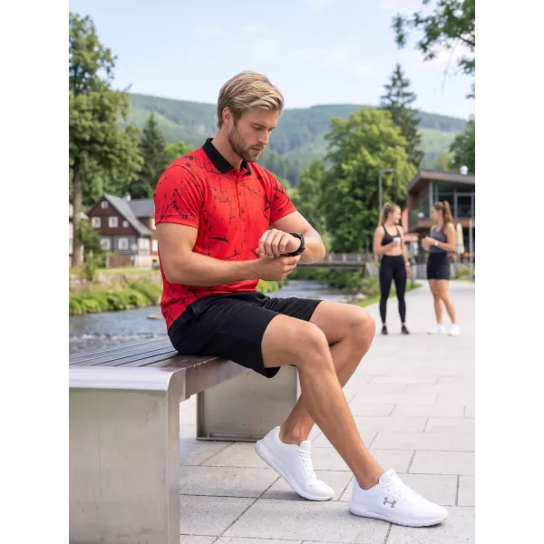  Pantaloni scurți funcționali premium pentru bărbați ALTISPORT VOJ/ALM013KRA01 NEGRU 