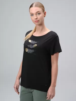 Tricou pentru femei LOAP ASIKA CLW2459 NEGRU