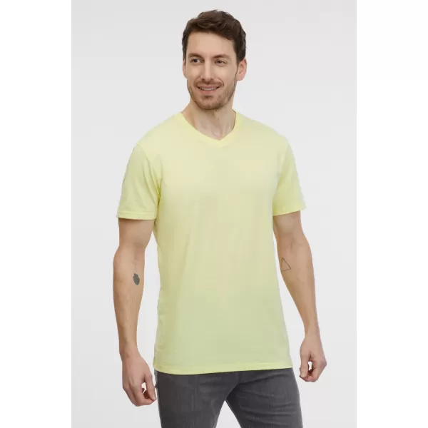  Tricou pentru bărbați SAM 73 FIDEL MT 844 GALBEN DESCHIS 