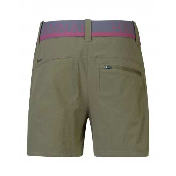  Pantaloni scurți de damă HANNAH NYLAH MĂSLIN MILITAR 