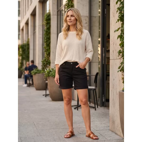  Pantaloni scurți de damă SAM 73 AZURA WS 797 NEGRU 