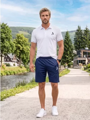 Pantaloni scurți funcționali premium pentru bărbați ALTISPORT VOJ/ALM013KRA01 OBICEIURI