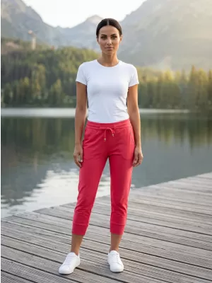 Pantaloni 3/4 dama SAM 73 CAMILA WS 798 ZMEURA USOARA