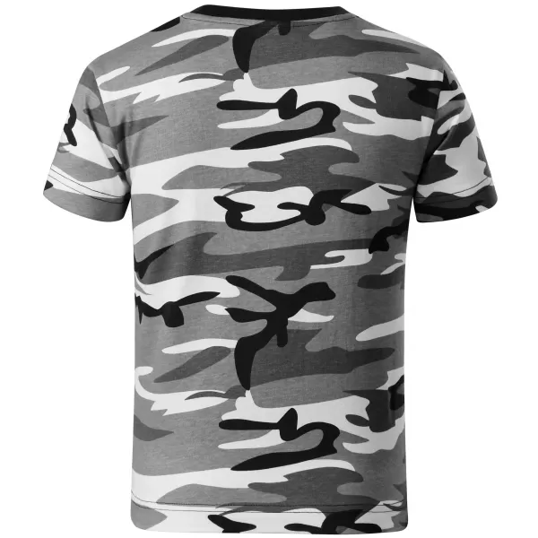  Tricou pentru copii ALTISPORT NoPrint NP/ALK941 GRI CAMUFLAJ 