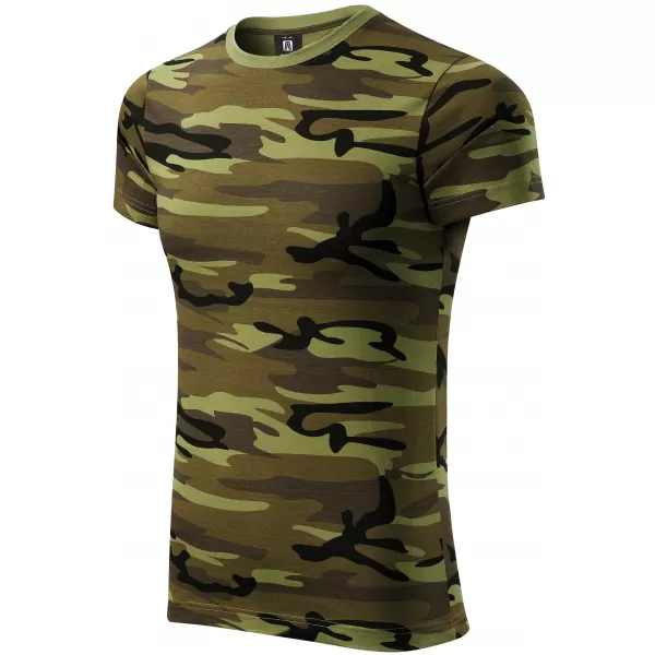  Tricou pentru bărbați ALTISPORT NoPrint NP/ALM441 VERDE DE CAMUFLAJ 