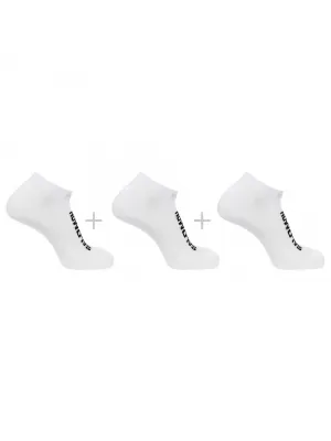 Șosete SALOMON EVERYDAY LOW 3-PACK LC2086900 ALB/ALB/ALB