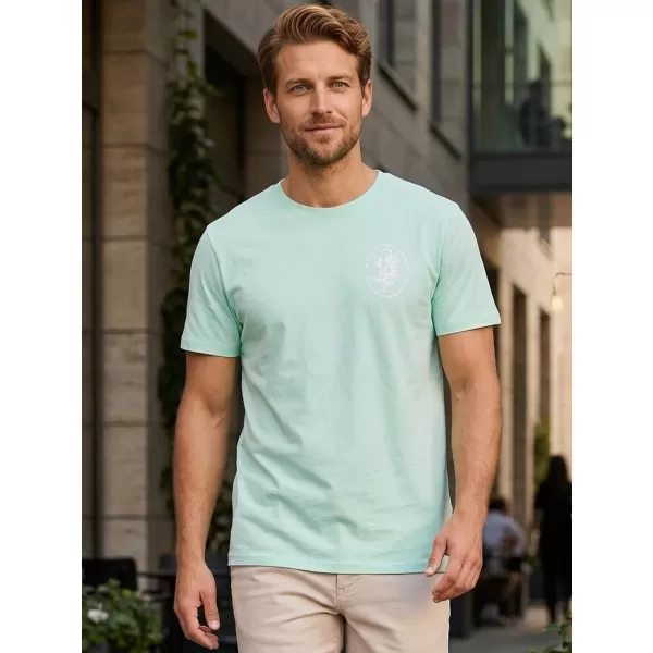  Tricou pentru bărbați SAM 73 FELIPE MT 843 MENTĂ 