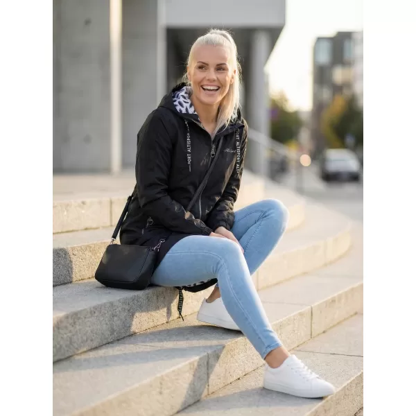  Geaca de dama ALTISPORT CHELSIE NEGRU 