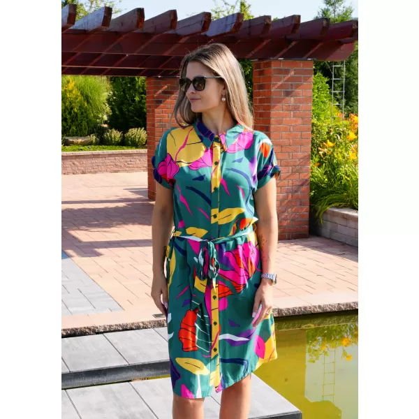  Rochie KIXMI SHANON VERDE 