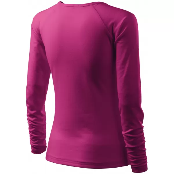  Tricou de damă cu mâneci lungi ALTISPORT NoPrint NP/ALW721 FUCSIE 