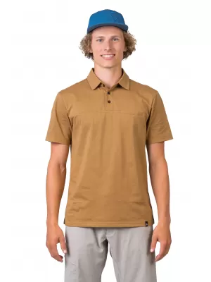Tricou pentru bărbați cu guler HANNAH KAJAN NUGGET AVEA
