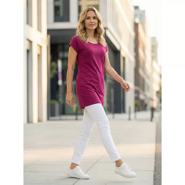  Tricou lung de damă ALTISPORT NoPrint NP/ALW321 FUCSIE 