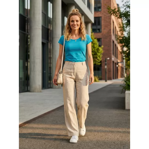  Tricou pentru femei ALTISPORT NoPrint NP/ALW221 TURCOAZ 