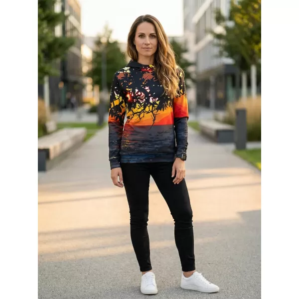 Hanorac funcțional premium pentru femei ALTISPORT VOJ/ALW030MI01 PORTOCALE 