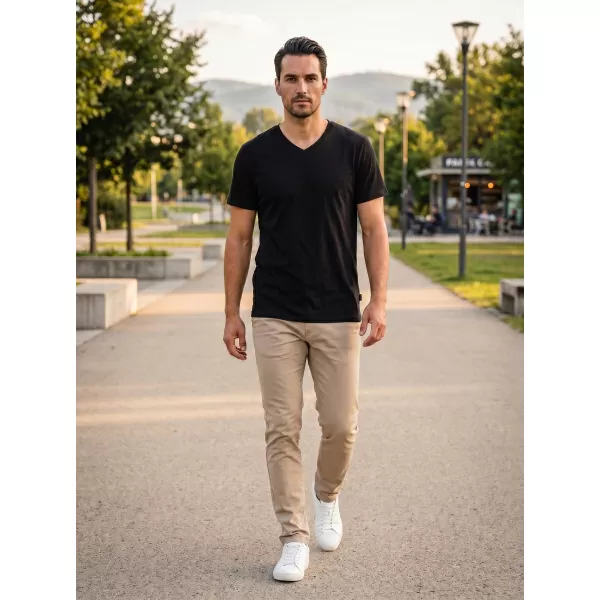  Tricou pentru bărbați SAM 73 FIDEL MT 844 NEGRU 