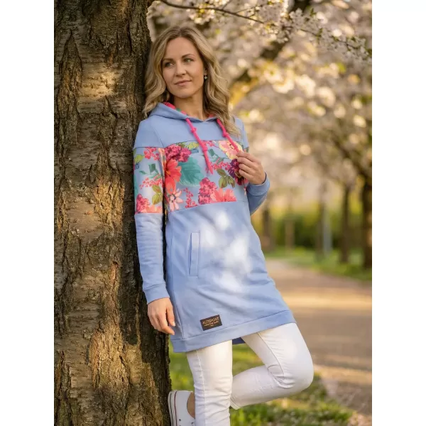  Hanorac de dama ALTISPORT CECILY ALBASTRU 