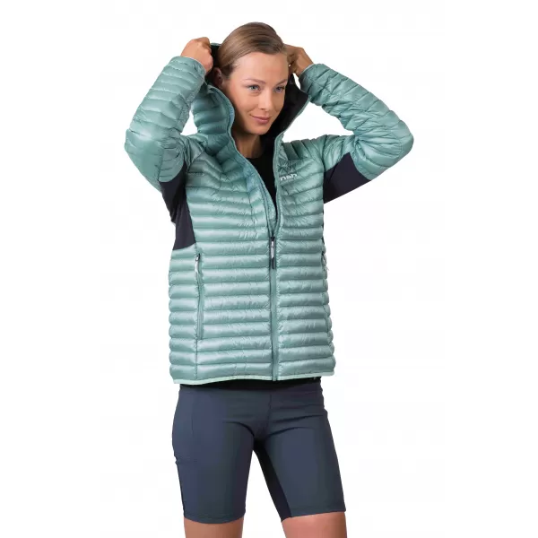  Geaca de dama HANNAH MANTIS HOODY WASABI/ASFALT 