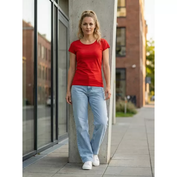  Tricou pentru femei ALTISPORT NoPrint NP/ALW221 ROȘU 