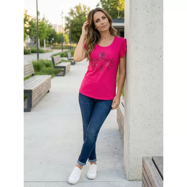 Tricou pentru femei KIXMI SAMMI ROZ 