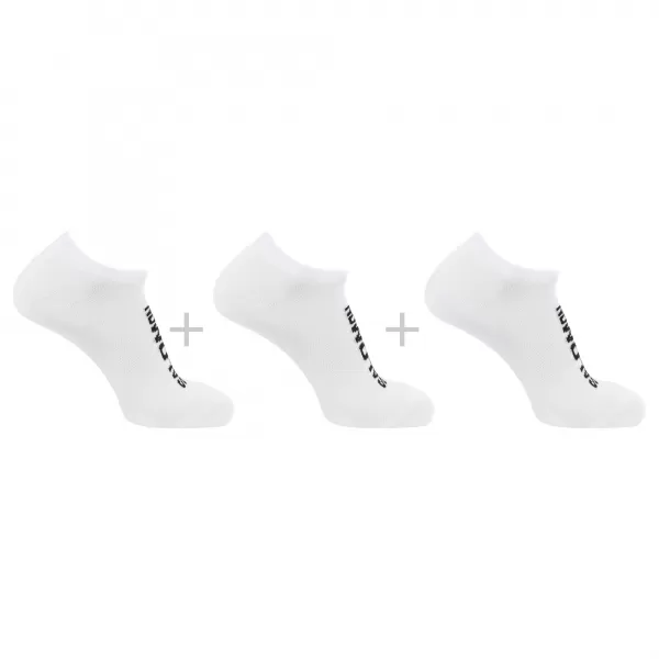  Șosete SALOMON EVERYDAY LOW 3-PACK LC2086900 ALB/ALB/ALB 