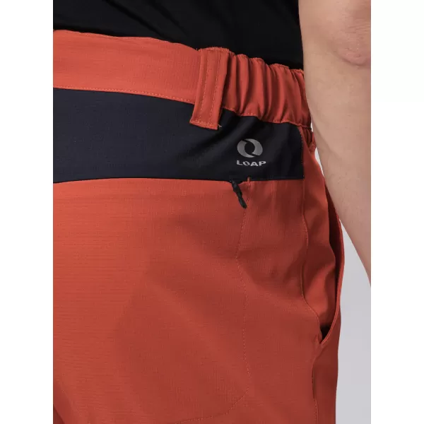  Pantaloni scurți pentru bărbați LOAP UZEK OLM2405 PORTOCALE 