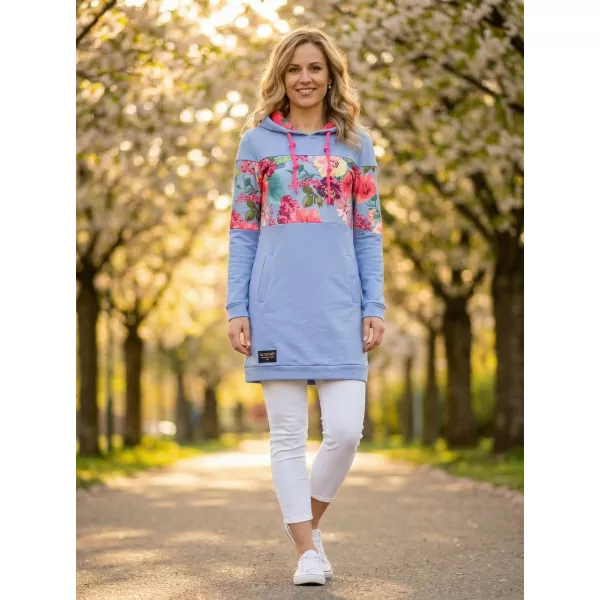  Hanorac de dama ALTISPORT CECILY ALBASTRU 