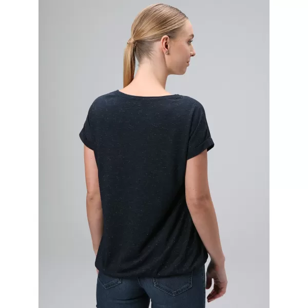  Tricou pentru femei LOAP BUDA CLW2476 ALBASTRU ÎNCHIS 