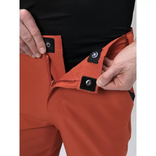  Pantaloni scurți pentru bărbați LOAP UZEK OLM2405 PORTOCALE 