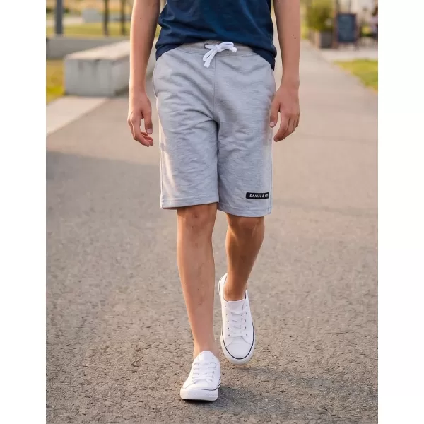  Pantaloni scurți pentru băieți SAM 73 FLOP KS 510 GRI DESCHIS 