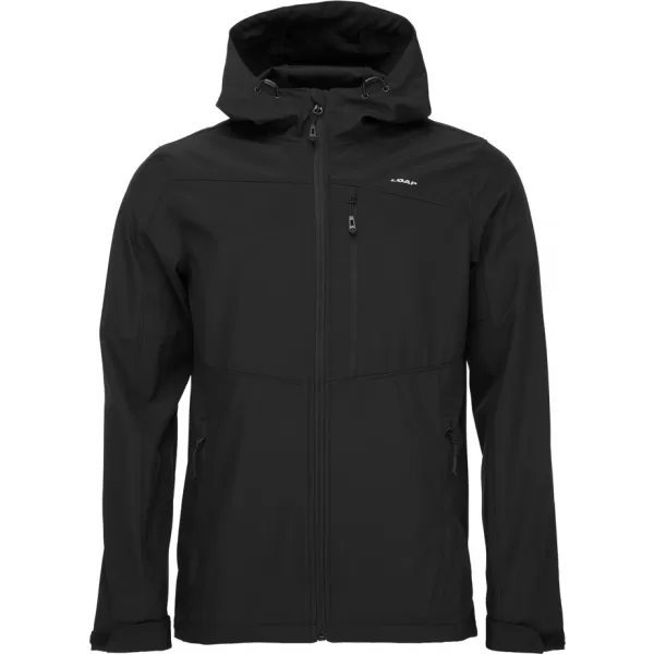 Jachetă softshell pentru bărbați LOAP LADAN SFM2401 NEGRU 