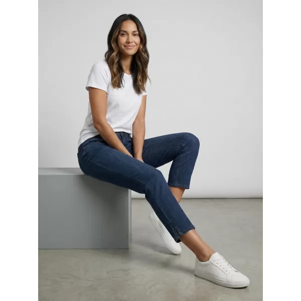  Pantaloni 3/4 dama SAM 73 ANTONELLA WK 813 DENIM ÎNCHIS LA CULOARE 
