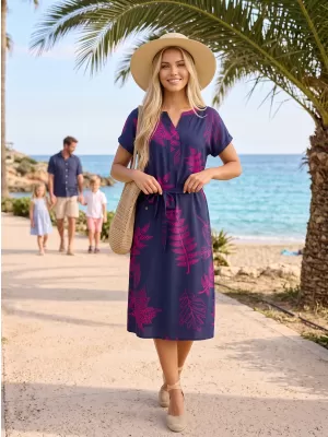 Rochie KIXMI SOFIA ALBASTRU INCHIS