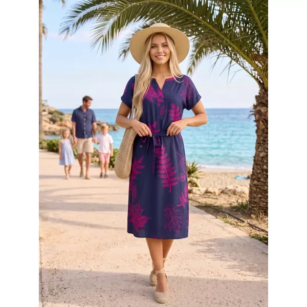  Rochie KIXMI SOFIA ALBASTRU INCHIS 