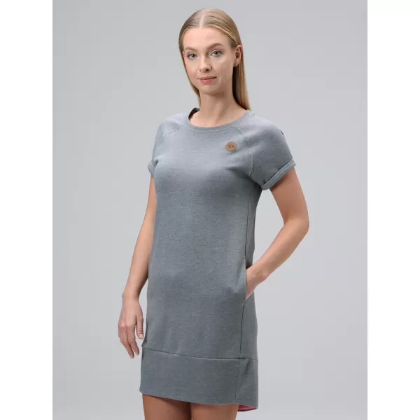  Rochie LOAP ECZANA CLW2406 GRI 
