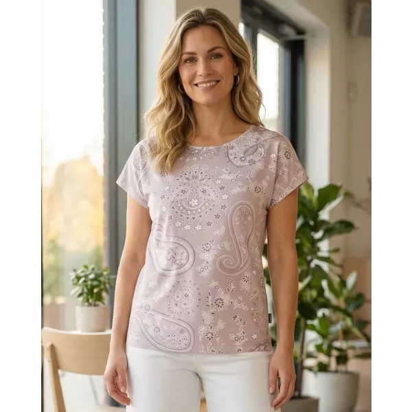  Tricou pentru femei SAM 73 MARGARITA WT 903 ROZ VECHI 