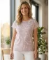 Tricou pentru femei SAM 73 MARGARITA WT 903 ROZ VECHI