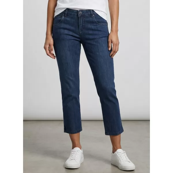  Pantaloni 3/4 dama SAM 73 ANTONELLA WK 813 DENIM ÎNCHIS LA CULOARE 