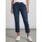 Pantaloni 3/4 dama SAM 73 ANTONELLA WK 813 DENIM ÎNCHIS LA CULOARE
