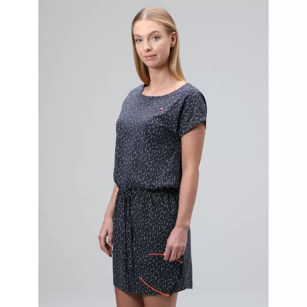  Rochie LOAP BASKELA CLW2448 ALBASTRU ÎNCHIS 