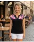 Tricou pentru femei ALTISPORT CLARA NEGRU