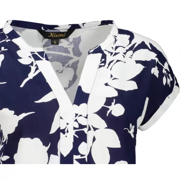  Bluza de dama KIXMI SABINE ALBASTRU INCHIS 