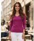 Tricou de damă cu mâneci lungi ALTISPORT NoPrint NP/ALW721 FUCSIE