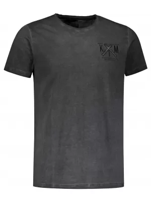 Tricou pentru bărbați KIXMI SOREN GRI INCHIS