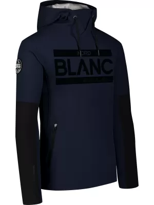 Anorac softshell pentru bărbați NORDBLANC BACKLASH NBSSM8010 ALBASTRU