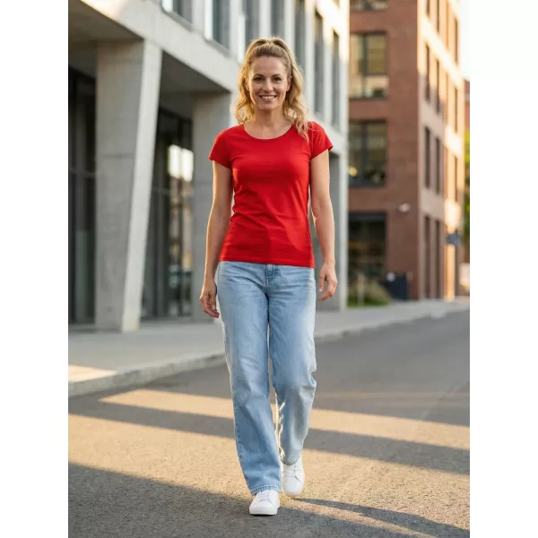  Tricou pentru femei ALTISPORT NoPrint NP/ALW221 ROȘU 