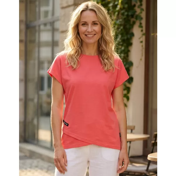  Tricou pentru femei SAM 73 CRISTAL WT 916 ZMEURA USOARA 
