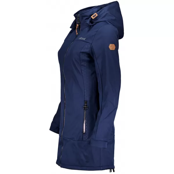  Palton softshell dama ALTISPORT CIARA ALBASTRU INCHIS 