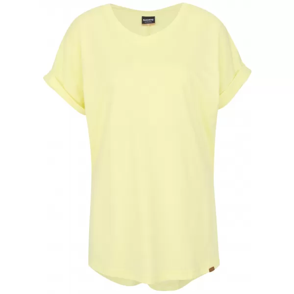  Tricou pentru femei SAM 73 CAROLINA WT 908 GALBEN DESCHIS 